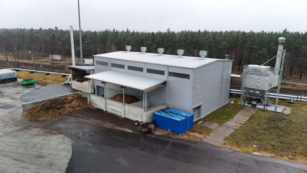 Kotłownia biomasowa Andrewex / Cierpice